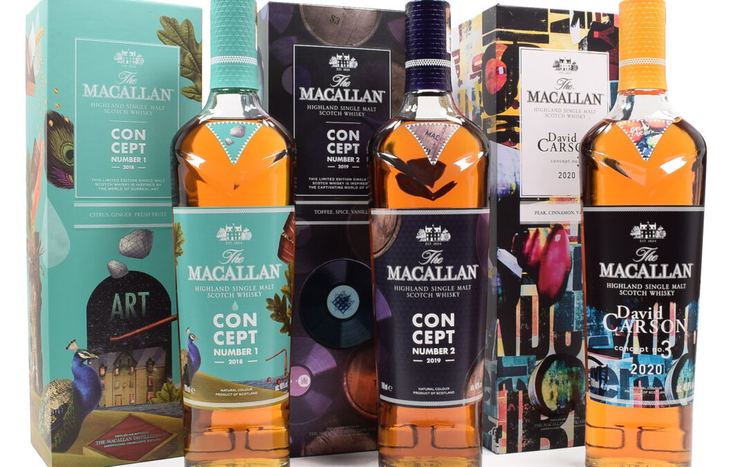 Macallan Concept Full Set 1, 2, 3