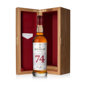 the macallan red collection 74 years