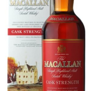 Macallan Cask Strength Red Label