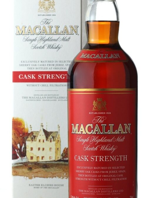 Macallan Cask Strength Red Label