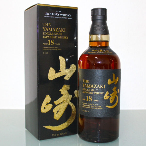 yamazaki 18 year old single malt japanese whisky